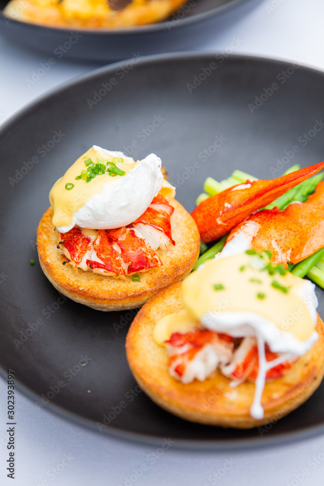 Lobster Crab Meat main food set Lobster Crab Meat main food set