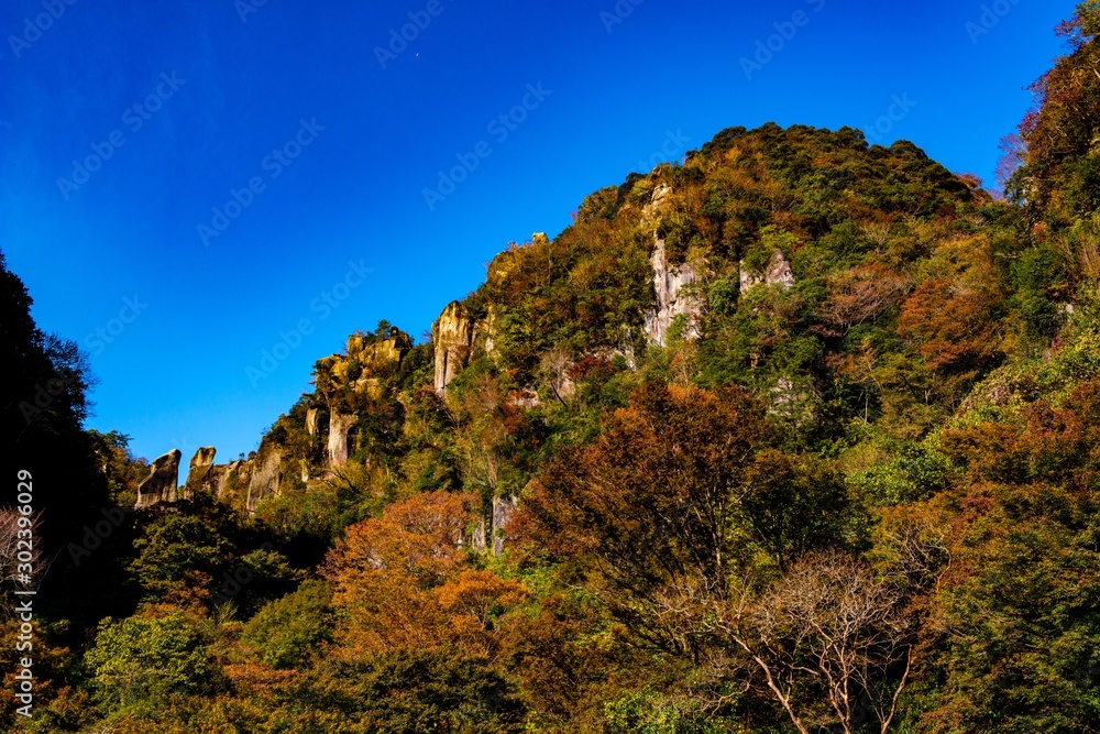 深耶馬の紅葉