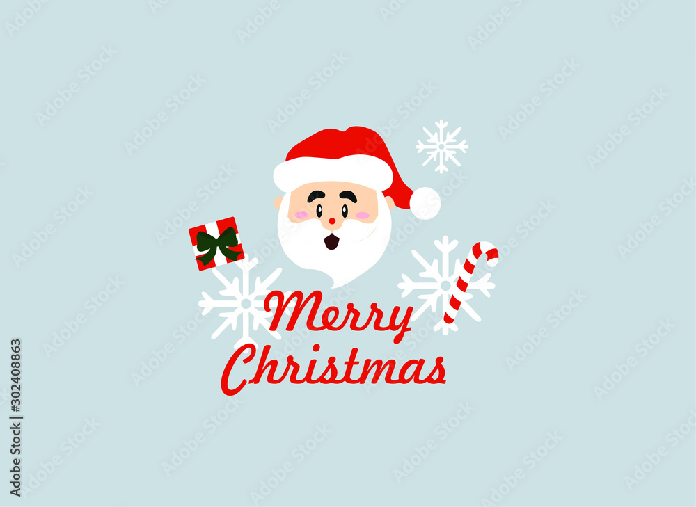 christmas pattern with santa claus and snowflakes christmas pattern with santa claus and snowflakes