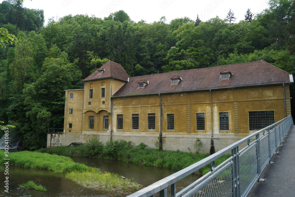 Altes Wasserkraftwerk in Rosenburg