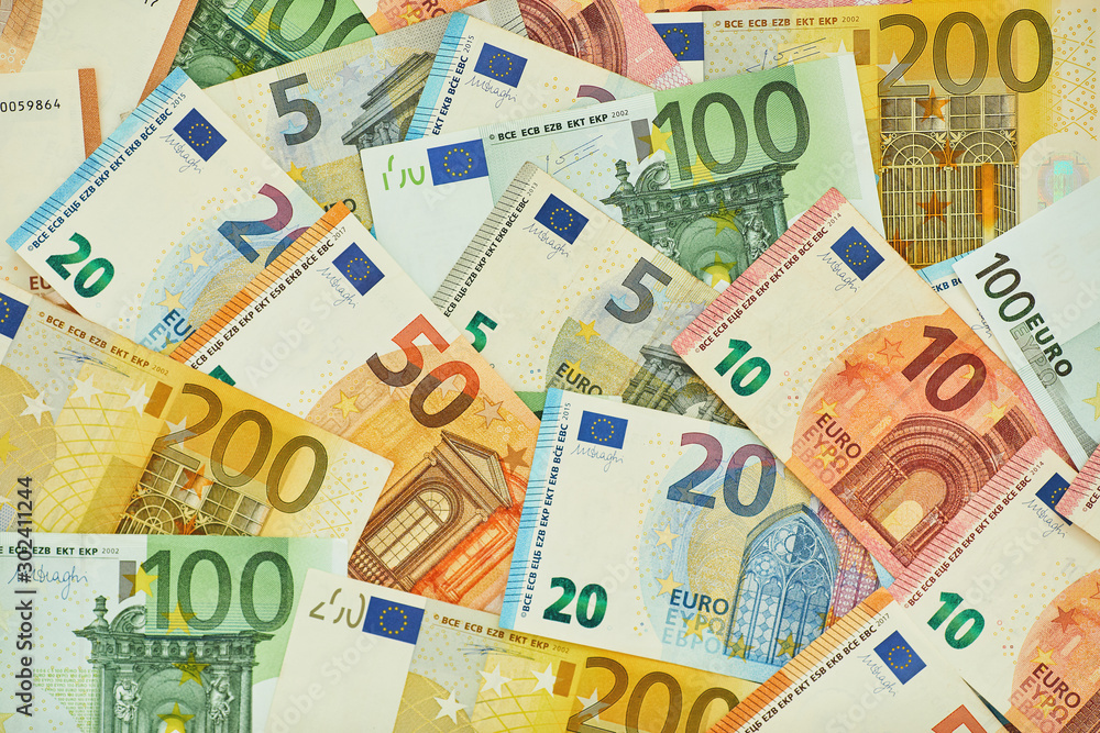 Euro Money. Euro cash background. Euro Money Banknotes Euro Money. Euro cash background. Euro Money Banknotes