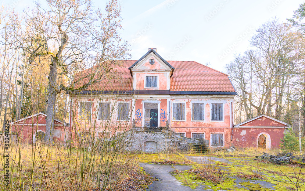 Fototapeta premium scheel manor estonia