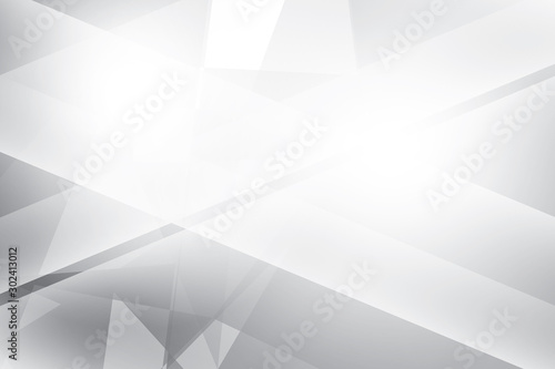 Abstract geometric white and gray color background. Vector, illustration.