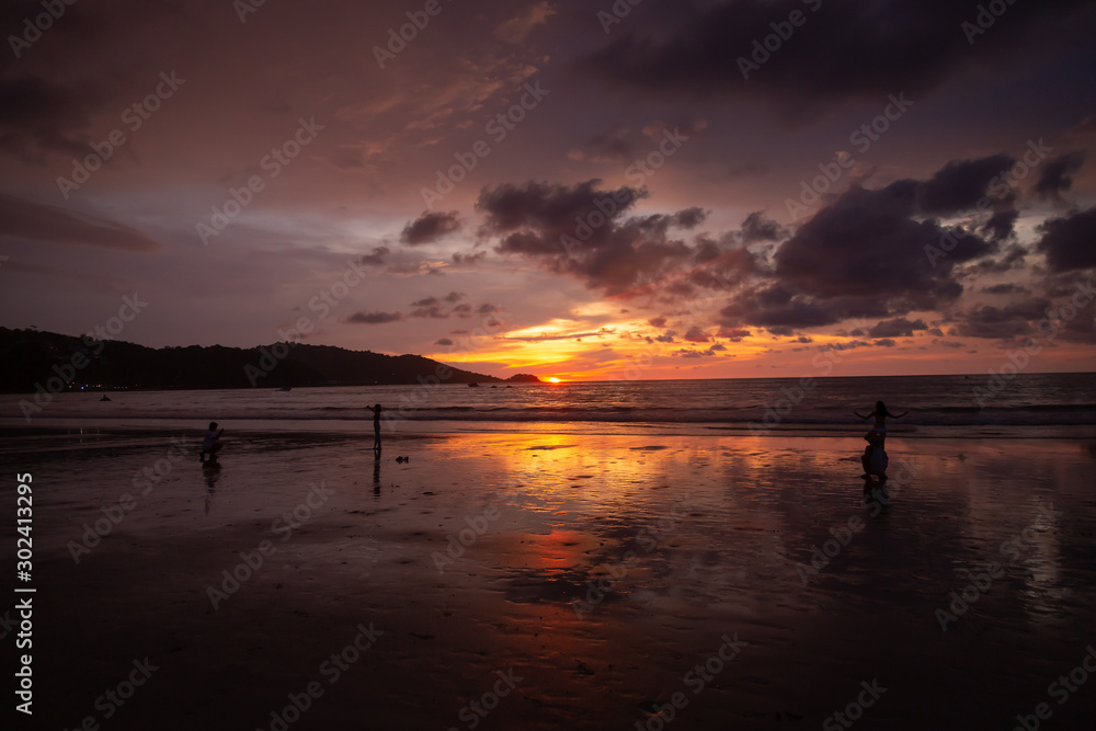 Fototapeta premium Phuket Sunset 01