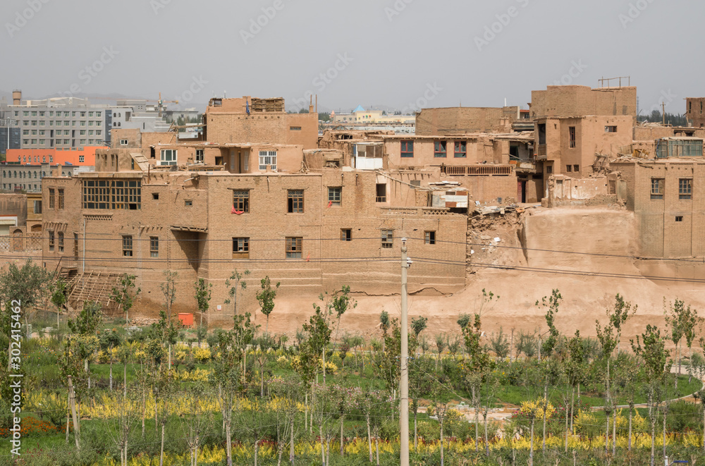 Kashgar, China - even if almost totally demolished in favour of the 