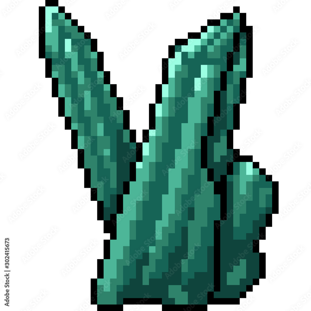 vector pixel art raw crystal vector pixel art raw crystal