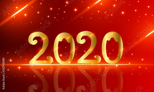 2020 new year banner design