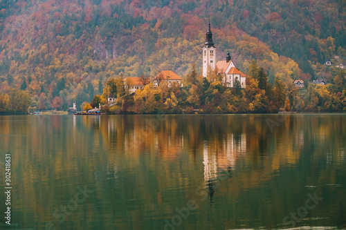 Lake Bled in Slovenia