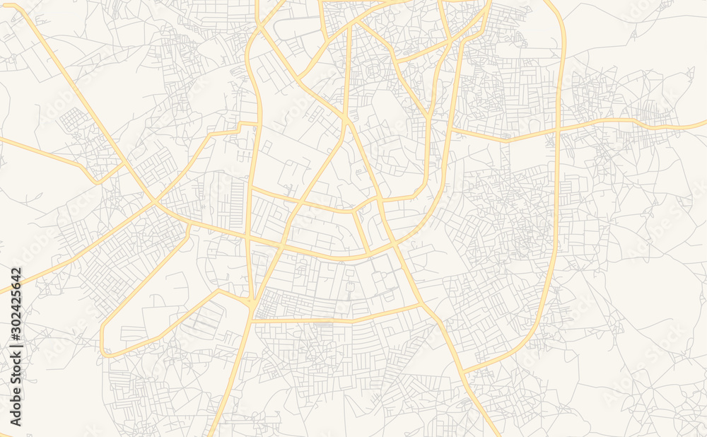 Printable street map of Sokoto, Nigeria Printable street map of Sokoto, Nigeria