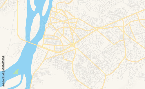 Printable street map of Onitsha  Nigeria
