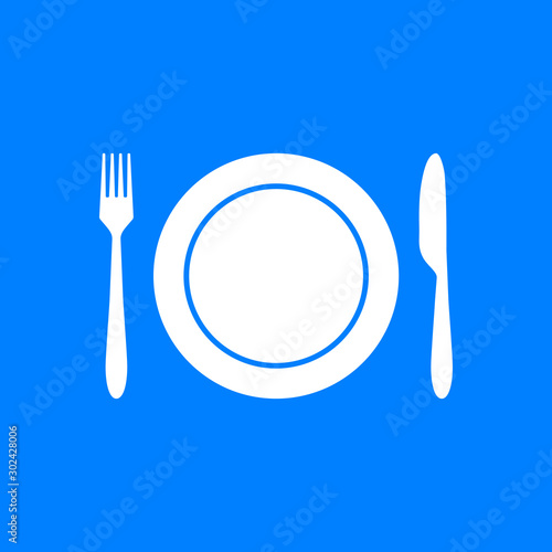 Besteck und Hintergrund