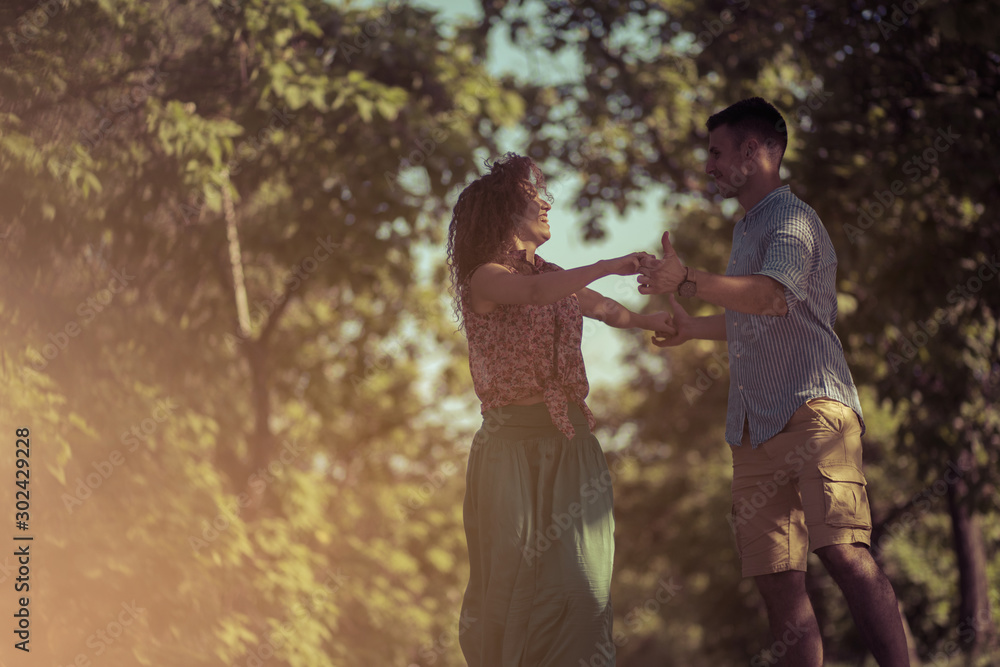 Fototapeta premium Love adds so much color to life.