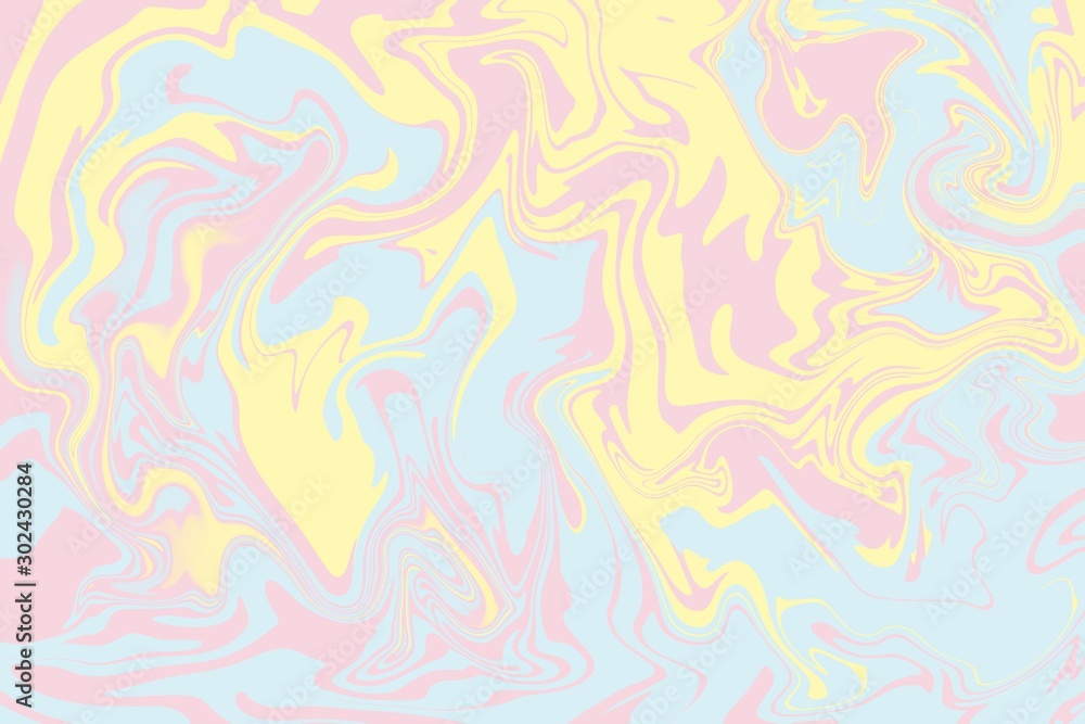 Abstract pink yellow and blue background