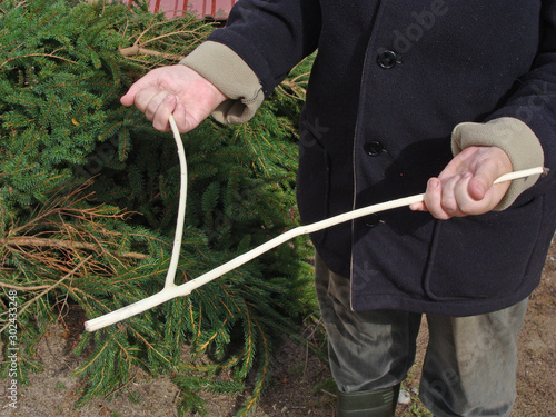 Water dowsing