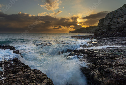 Obraz na płótnie Seacombe, Dorset, England w salonie