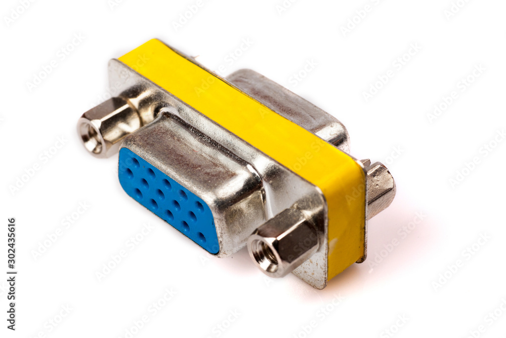 computer part on white background computer part on white background