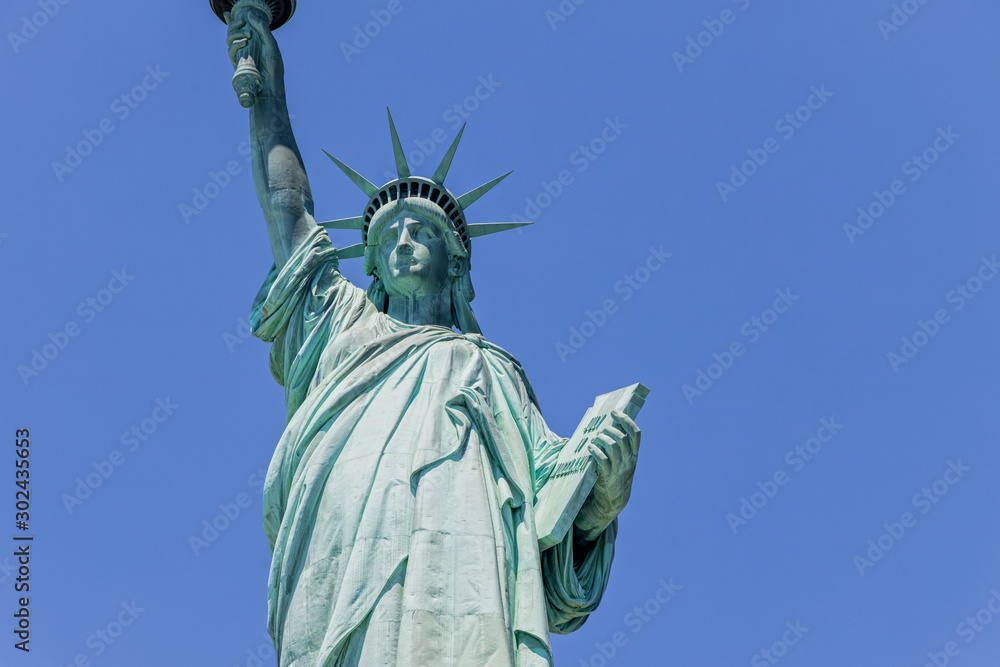 Fototapeta premium Impression of the Statue of Liberty in New York
