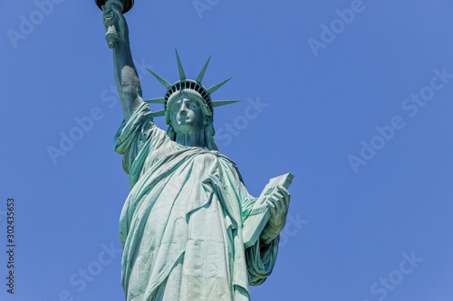 Impression of the Statue of Liberty in New York