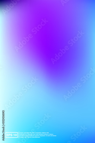 Holographic, Blur, Foil Hologram. Pastel Color. 