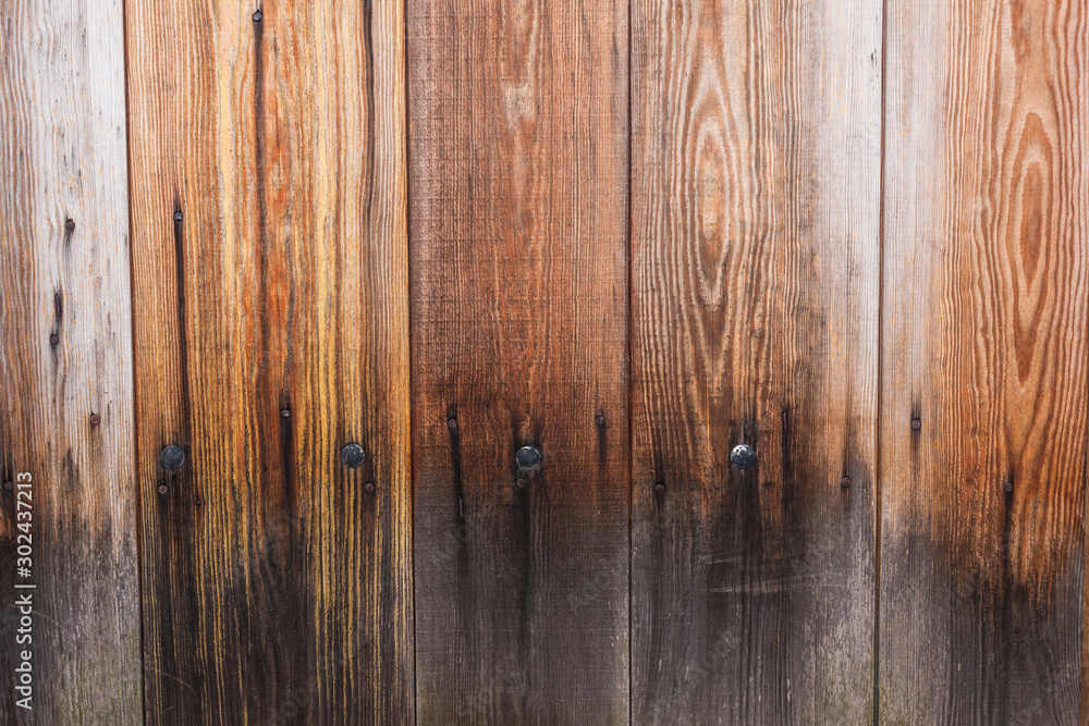 Obraz premium Old patinated wood, boards.