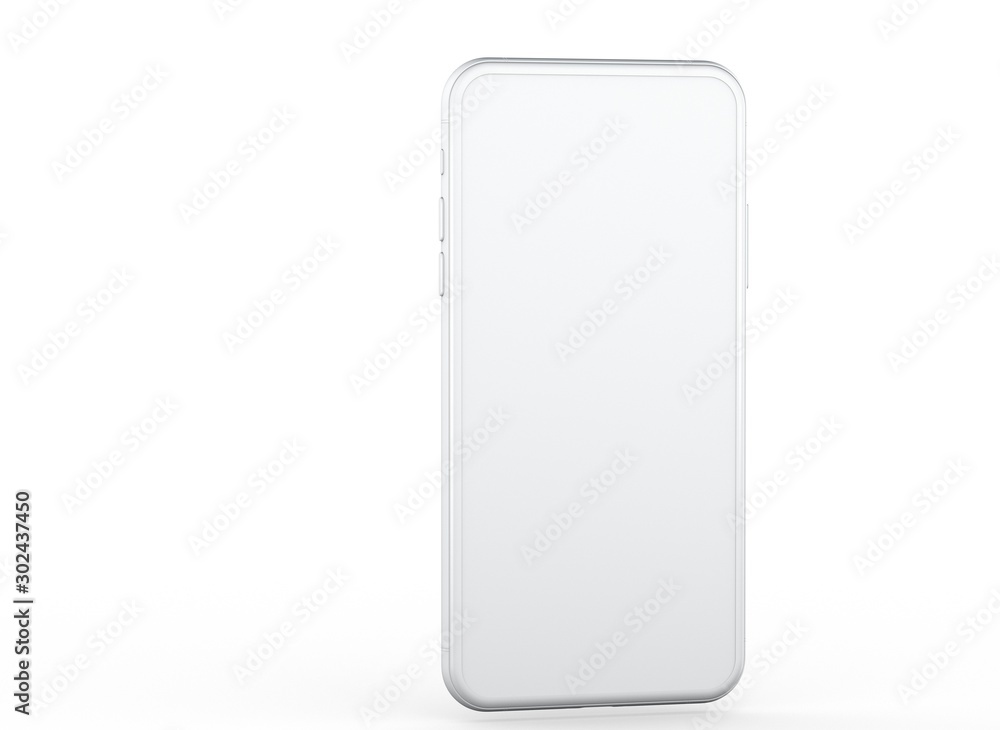smartphone device digital 3d rendering smartphone device digital 3d rendering