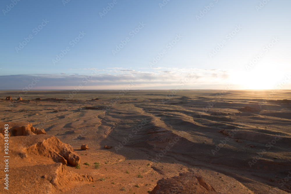 Fototapeta premium sunset in desert