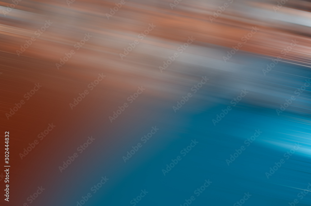 Blurred Colored abstract sports background. Colors of a traditional sports hall.