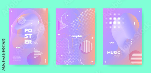 Graphic Abstract Geometric Elements. 70s or 80s 