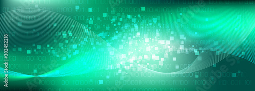 Blue Technology Illustratio...