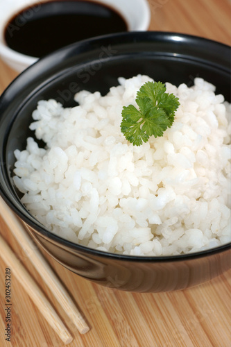 Japanese steam sticky rice