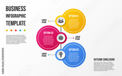 Company milestone with business icons - company timeline. Vector