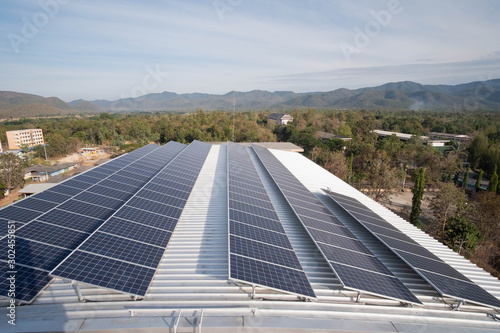 Largest solar power plant  in Thailand
