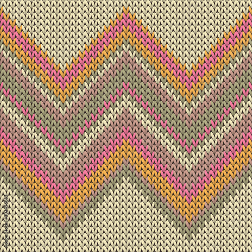Clothing zig zal lines knit texture geometric 