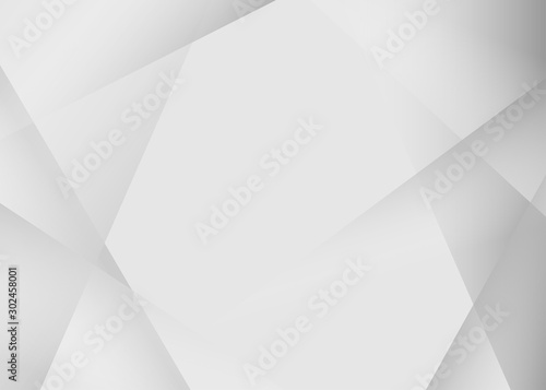 Abstract triangle geometric gray color background vector design