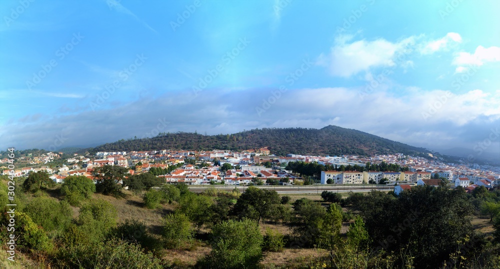 The city of Sao Bartolomeu de Messines - Portugal