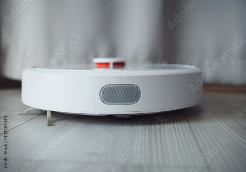 robotic vacuum cleaner for dry cleaning of the apartment