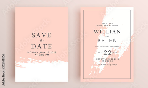 Beautiful set of wedding card templates. Gold collection of geometrical polyhedron, art deco style for wedding invitation, luxury templates, decorative patterns.