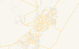 Printable street map of Bechar, Algeria