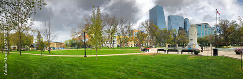 Regina, Canada city center panorama photo