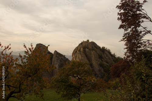 sassi di roccamalatina tramonto photo