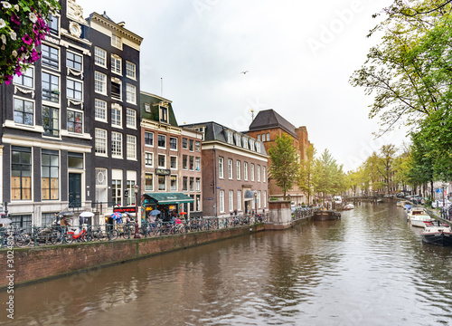 Amsterdam water channel.