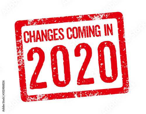 Red stamp - Changes coming in 2020