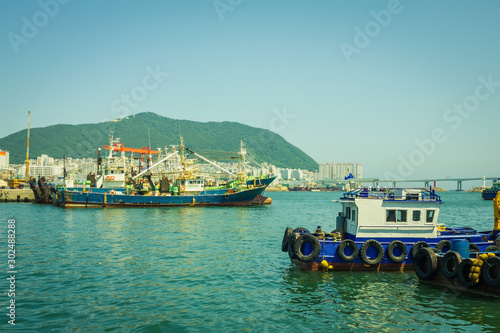 Wallpaper Mural Fishing, shipping, transportation. Torontodigital.ca