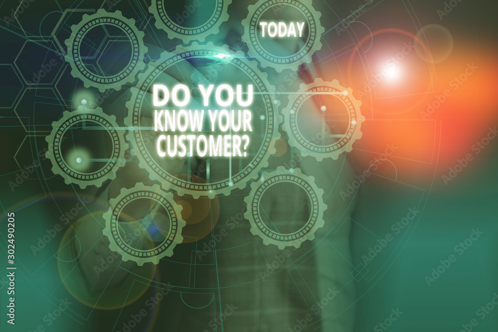Text sign showing Do You Know Your Customer Question. Business photo showcasing service identify clients with relevant information Picture photo system network scheme modern technology smart device Text sign showing Do You Know Your Customer Question. Business photo showcasing service identify clients with relevant information Picture photo system network scheme modern technology smart device
