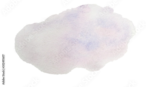 Watercolor Texture Hand Painted Blobs