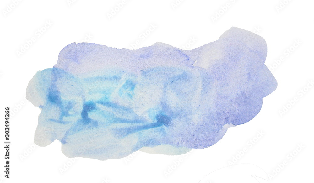 Obraz Watercolor Texture Hand Painted Blobs