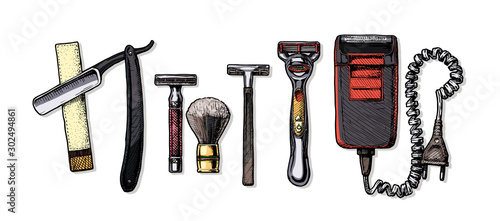 Evolution of the shaving accessories