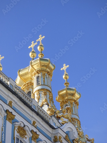 Chapelle impériale Palais Pouchkine Saint Petersbourg (Russie) photo