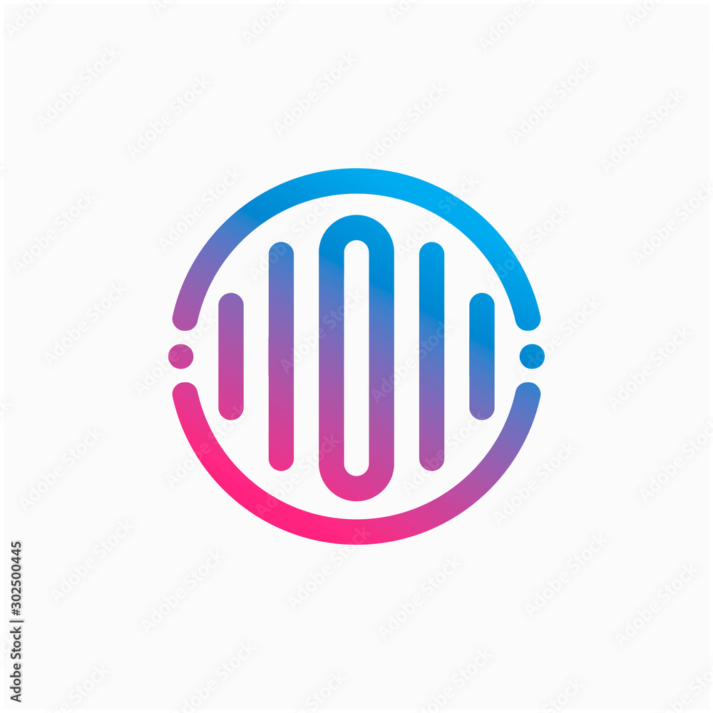 letter O with pulse concept. sound waves sign, bass, DJ. Suitable for Creative Industry, Multimedia, entertainment, technology, digital, Industry Music, Studio, Shop, and any related business - vector letter O with pulse concept. sound waves sign, bass, DJ. Suitable for Creative Industry, Multimedia, entertainment, technology, digital, Industry Music, Studio, Shop, and any related business - vector