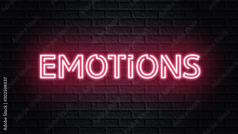 red neon video animation emotions red neon video animation emotions